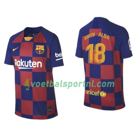 FC Barcelona Jordi Alba 18 Thuis Shirt 2019-20 FC Barcelona Jordi Alba 18 Thuis Shirt 2019-20